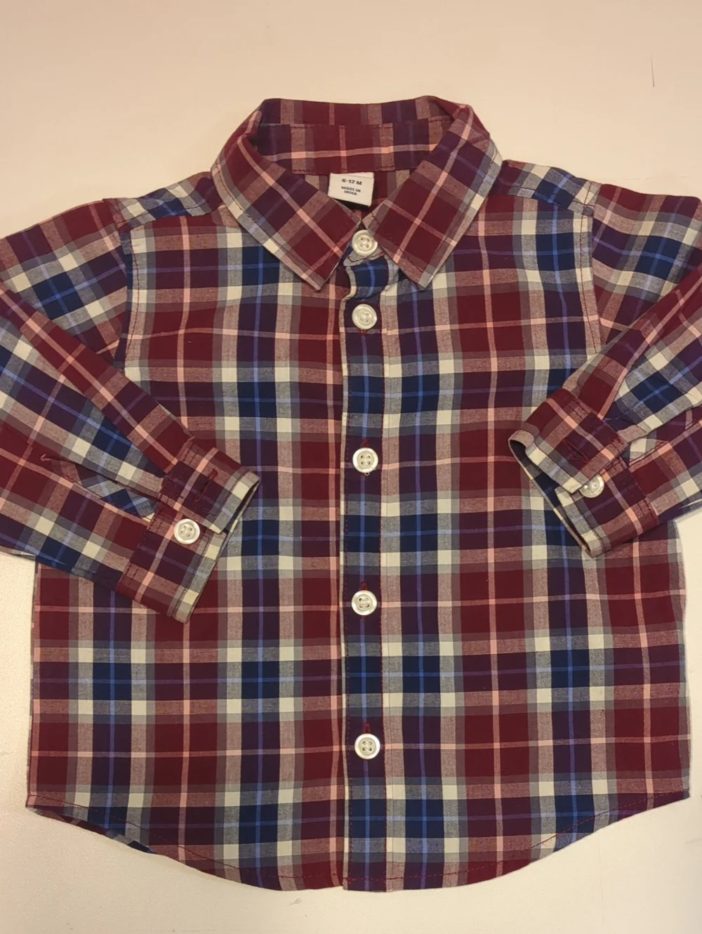 Set of 3 baby gap/old navy collared shirts - 6-12 months